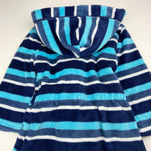 Load image into Gallery viewer, Boys Lily & Dan, soft fleece dressing gown / bath robe, L: 64cm, GUC, size 4,
