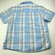 Load image into Gallery viewer, Boys Esprit, checked cotton short sleeve shirt, FUC, size 10,