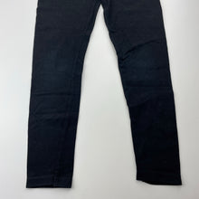 Load image into Gallery viewer, Girls Clothing & Co, black stretchy leggings, Inside leg: 48cm, GUC, size 8,