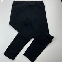 Load image into Gallery viewer, Girls Clothing & Co, black stretchy leggings, Inside leg: 48cm, GUC, size 8,