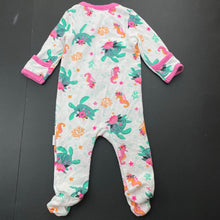 Load image into Gallery viewer, Girls Baby Berry, colourful cotton zip coverall / romper, EUC, size 000,
