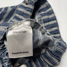 Load image into Gallery viewer, Girls Country Road, casual cotton skirt, elasticated, L: 21cm, GUC, size 3,