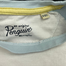 Load image into Gallery viewer, Boys Munsingwear, An Original Penguin cotton t-shirt / top, mark back hem, FUC, size 9-10,