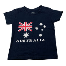 Load image into Gallery viewer, unisex HOXLEY AUSTRALIA, navy cotton t-shirt / top, FUC, size 4,