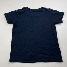 Load image into Gallery viewer, unisex HOXLEY AUSTRALIA, navy cotton t-shirt / top, FUC, size 4,
