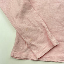 Load image into Gallery viewer, Girls Cotton On, pink cotton long sleeve top, FUC, size 7,