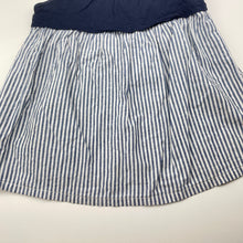Load image into Gallery viewer, Girls cotton, casual dress, no labels, armpit to armpit: 26.5cm, FUC, size 0-1, L: 38cm