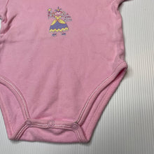 Load image into Gallery viewer, Girls Baby Baby, pink cotton bodysuit / romper, FUC, size 000,