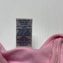 Load image into Gallery viewer, Girls Baby Baby, pink cotton bodysuit / romper, FUC, size 000,