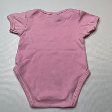 Load image into Gallery viewer, Girls Baby Baby, pink cotton bodysuit / romper, FUC, size 000,