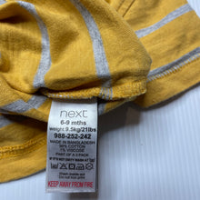 Load image into Gallery viewer, Boys Next, striped t-shirt / top, FUC, size 0,