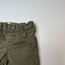 Load image into Gallery viewer, Boys Breakers, khaki stretch cotton pants, adjustable, FUC, size 0,