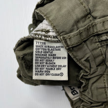 Load image into Gallery viewer, Boys Breakers, khaki stretch cotton pants, adjustable, FUC, size 0,