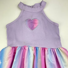 Load image into Gallery viewer, Girls SHEIN, spliced lightweight summer dress, FUC, size 6, L: 59cm