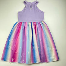 Load image into Gallery viewer, Girls SHEIN, spliced lightweight summer dress, FUC, size 6, L: 59cm