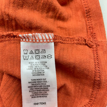Load image into Gallery viewer, Girls Cupcakes and Cashmere, orange floral top, small red mark lower front, FUC, size 8,
