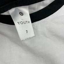 Load image into Gallery viewer, Boys Target, white cotton t-shirt / top, FUC, size 7,