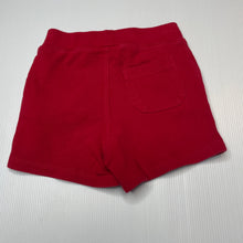 Load image into Gallery viewer, Boys Ralph Lauren, red cotton shorts, elasticated, GUC, size 12 months,
