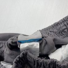 Load image into Gallery viewer, Boys BEARE & LEY, grey school cargo shorts, elasticated, drawcord missing, FUC, size 10,