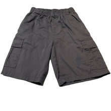 Load image into Gallery viewer, Boys BEARE & LEY, grey school cargo shorts, elasticated, GUC, size 10,