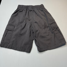 Load image into Gallery viewer, Boys BEARE & LEY, grey school cargo shorts, elasticated, GUC, size 10,