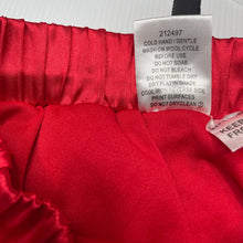 Load image into Gallery viewer, Girls Love 2 Dance, lined red tulle skirt, elasticated, L: 27cm, GUC, size 6,