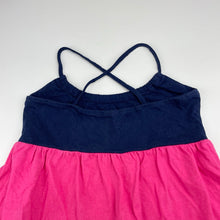 Load image into Gallery viewer, Girls cotton, casual summer dress, no labels, armpit to armpit: 29.5cm, FUC, size 4-5, L: 55cm