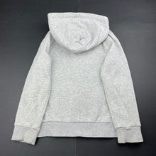 Load image into Gallery viewer, Girls Target, fleece lined zip hoodie sweater, marks front & sleeves, FUC, size 6,