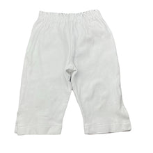 Load image into Gallery viewer, Girls HOPSCOTCH, white cotton cropped pants, elasticated, Inside leg: 22cm, GUC, size 6,