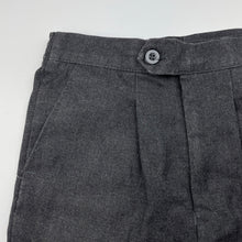 Load image into Gallery viewer, Boys McCullagh & Bothwell, grey school shorts, elasticated, no size, W: 29cm across unstretched, GUC, size 7-8,