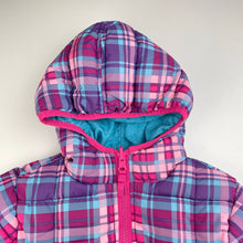 Load image into Gallery viewer, Girls Lily & Dan, reversible hooded jacket / coat, FUC, size 6,