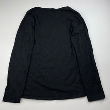Load image into Gallery viewer, Girls Miss Understood, black cotton long sleeve t-shirt / top, EUC, size 12,