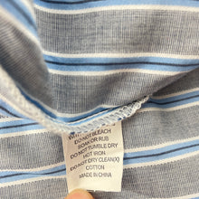 Load image into Gallery viewer, Boys Andy + Crew, striped lightweight cotton long sleeve shirt, EUC, size 4,