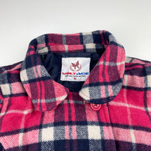 Load image into Gallery viewer, Girls VOLTAGE, checked wool blend jacket/coat, Sz: M, armpit to armpit: 38cm, shoulder to cuff: 51cm, L: 56cm, EUC, size 10-12,