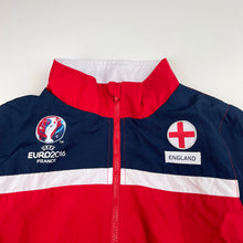 Load image into Gallery viewer, unisex UEFA EURO 2016 Official, England football track top / jacket, small mark left sleeve, FUC, size 5-6,