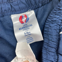 Load image into Gallery viewer, unisex UEFA EURO 2016 Official, England football track pants, elasticated, *two small catches outer layer*, Inside leg: 45cm, FUC, size 5-6,