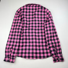 Load image into Gallery viewer, Girls Junior Zone, checked flannel cotton long sleeve shirt, EUC, size 12,