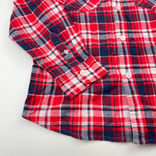 Load image into Gallery viewer, Boys Urban Supply, checked flannel cotton long sleeve shirt, EUC, size 10,