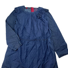 Load image into Gallery viewer, Girls Esprit, casual long sleeve dress, discolouration sleeves, FUC, size 8-9, L: 65cm