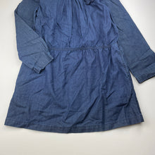 Load image into Gallery viewer, Girls Esprit, casual long sleeve dress, discolouration sleeves, FUC, size 8-9, L: 65cm