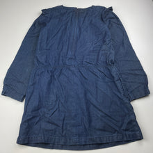 Load image into Gallery viewer, Girls Esprit, casual long sleeve dress, discolouration sleeves, FUC, size 8-9, L: 65cm