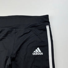 Load image into Gallery viewer, Girls Adidas, Climalite cropped sports / activewear leggings, Inside leg: 39cm, EUC, size 11-12,