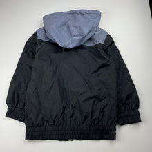 Load image into Gallery viewer, Boys Urban Supply, lightweight spray jacket, small hole in outer fabric, back right shoulder, FUC, size 7,