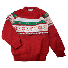 Load image into Gallery viewer, Boys KST, knitted sweater / jumper, armpit to armpit: 37.5cm, shoulder to cuff: 42cm, EUC, size 7-8,
