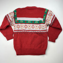Load image into Gallery viewer, Boys KST, knitted sweater / jumper, armpit to armpit: 37.5cm, shoulder to cuff: 42cm, EUC, size 7-8,