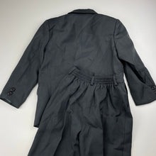 Load image into Gallery viewer, Boys Buu Buu Fashions, grey suit jacket & pants, elasticated, Inside leg: 34.5cm, EUC, size 4,