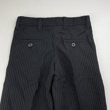 Load image into Gallery viewer, Boys Pumpkin Patch, vintage pin stripe suit pants, adjustable, Inside leg: 43.5cm, GUC, size 4,