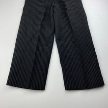Load image into Gallery viewer, Boys Pumpkin Patch, vintage pin stripe suit pants, adjustable, Inside leg: 43.5cm, GUC, size 4,