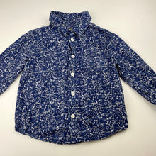 Load image into Gallery viewer, Boys Cotton On, lightweight floral cotton long sleeve shirt, GUC, size 4,