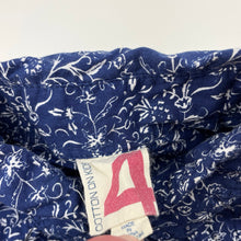 Load image into Gallery viewer, Boys Cotton On, lightweight floral cotton long sleeve shirt, GUC, size 4,